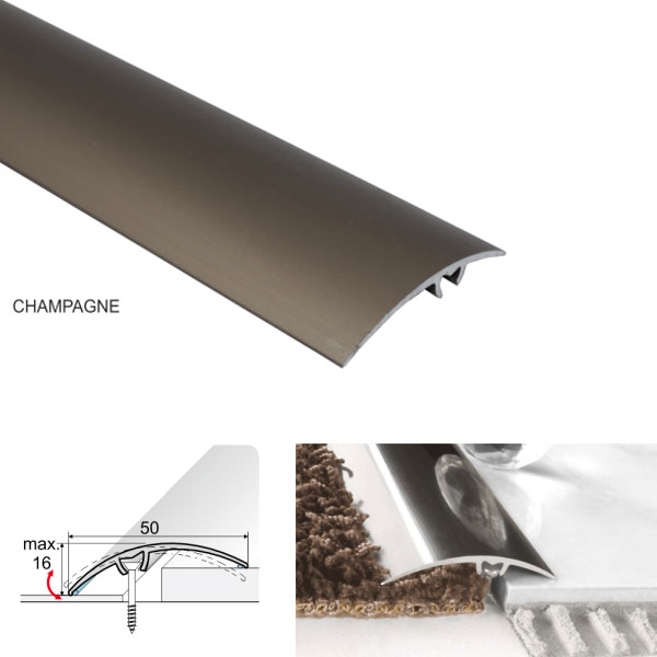 ChampagneAluminiumDoorFloorTrim