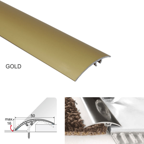 GoldAluminiumDoorFloorTrim