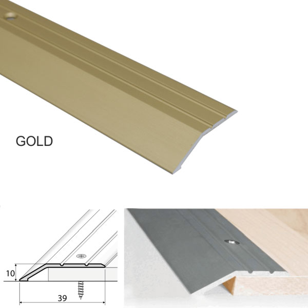 GoldAluminiumDoorFloorTrimCarpetThresholdsRamp