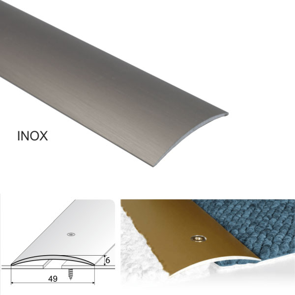 InoxAluminumDoorThresholdFloorTrim