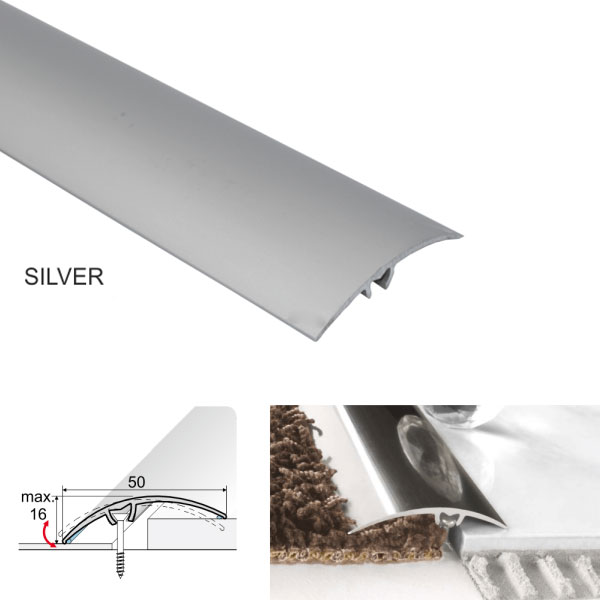 SilverAluminiumDoorFloorTrim