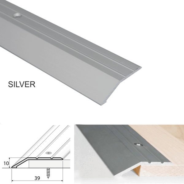 SilverAluminiumDoorFloorTrimCarpetThresholdsRamp