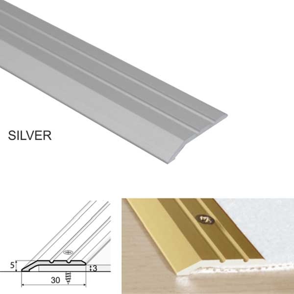 SilverAluminiumDoorThreshold