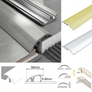 30mm Aluminium Door Bar Threshold Strip for Multi-Purpose Floor Trim