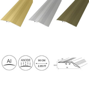 58mm Aluminium Door Bars – Durable Threshold & Transition Trim