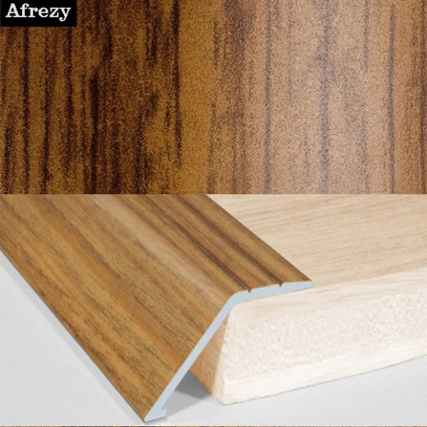 AfrezyAluminiumWoodEffectDoorFloorTrimCarpetThresholdRampTransition