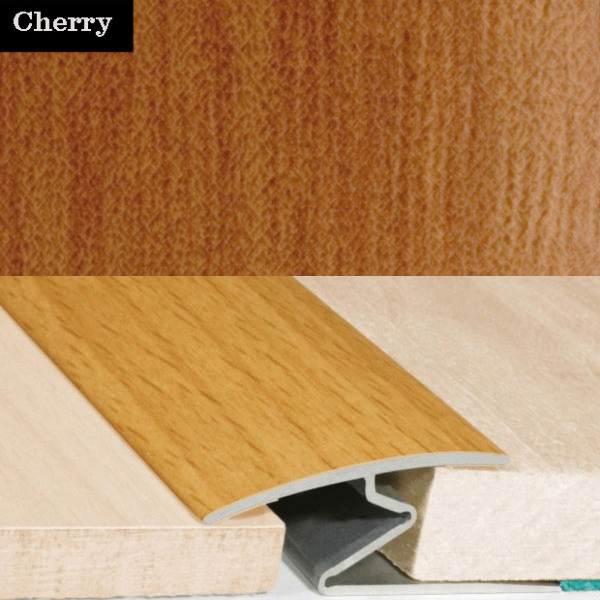 Aluminium Wood Effect Door Thresholds For Vinyl, Carpet, Laminate