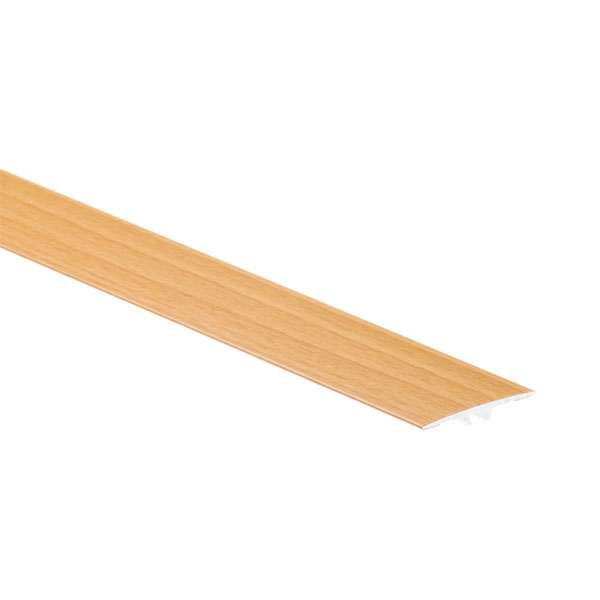 35mm Aluminium Wood Effect Door Threshold Trim for Laminate Floors - Image 4
