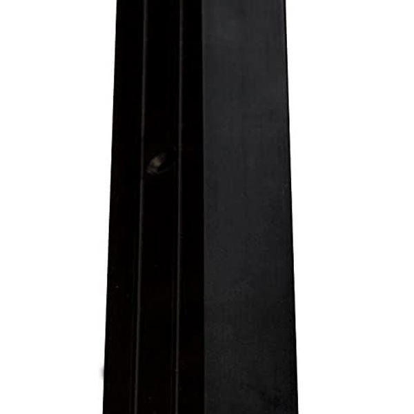 Black Aluminium Carpet Edge Ending Profile Cover Strip Floor Trim