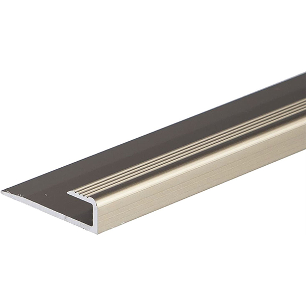 Champagne Aluminium Carpet Edge Ending Profile Cover Strip Floor Trim