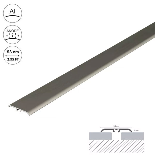 Champagne Aluminium Door Bars Threshold Strip Transition Trim Laminate Tiles