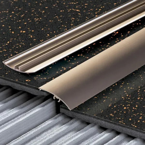 Champagne Aluminium Door Threshold Bars Strip Transition Trim Laminate Tiles