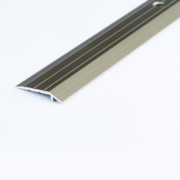 Champagne Anodised Aluminium Door Floor Bar Edge Trim Threshold Ramp