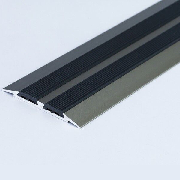 Champagne Flat Carpet Door Aluminium Threshold Floor Edging Bar Trim Strip