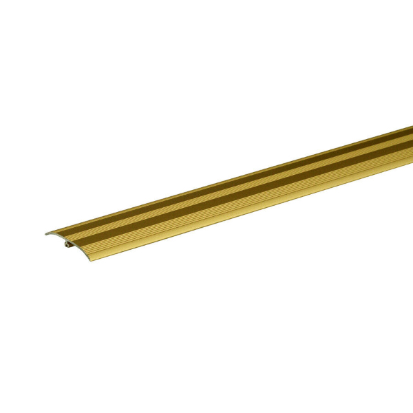 Gold Aluminium Door Bars Threshold Strip Transition Trim Self Adhesive