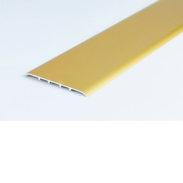 Gold Push In Profile Cover Aluminium Door Bars Threshold