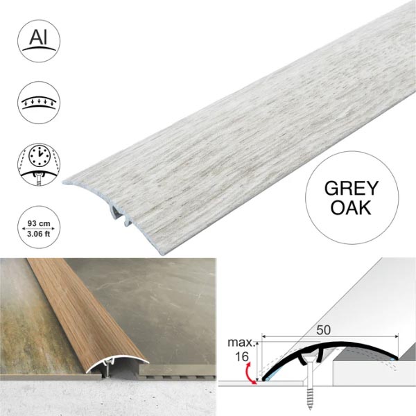 Grey Oak - 0.93m