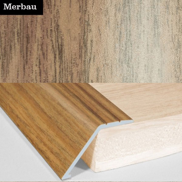MerabuAluminiumWoodEffectDoorFloorTrimCarpetThresholdRampTransition