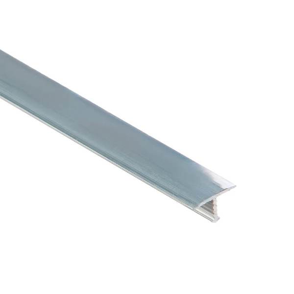 Natural Aluminium 2.5m T Bar Threshold Trim Aluminium Door Strip Profile