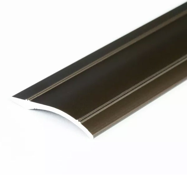 Olive Self-Adhesive Anodised Aluminium Door Floor Bar Trim Threshold Ramp