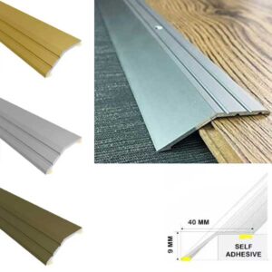 Self Adhesive Aluminium Door Trim For Laminate Floors at Different Levels