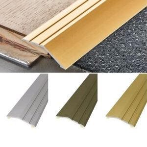 Self Adhesive Anodised Aluminium Door Floor Bar Edge Trim Threshold Ramp