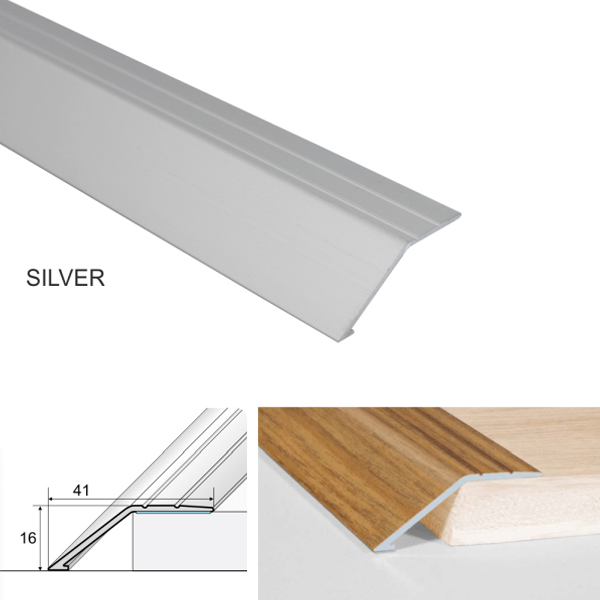 41mm Aluminium Door Threshold Ramp Profile for Laminate, Tile & Vinyl Floors - Image 11