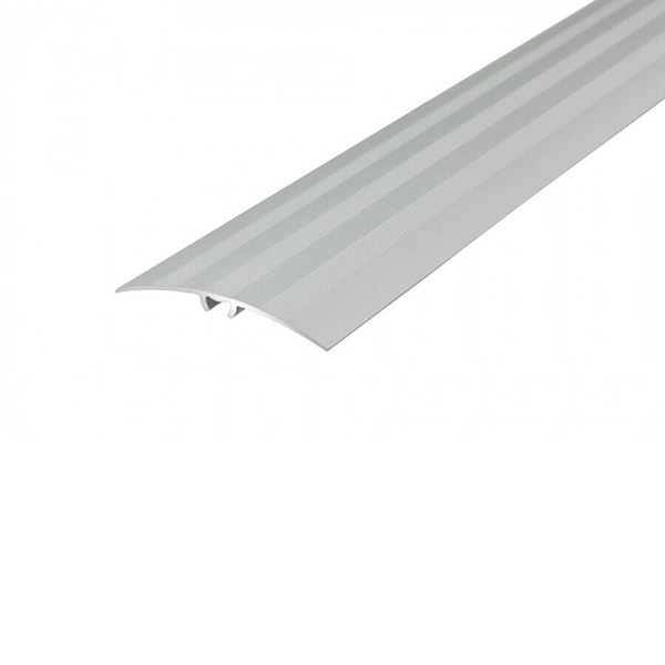 Silver Aluminium Door Bars Threshold Strip Transition Trim Self Adhesive