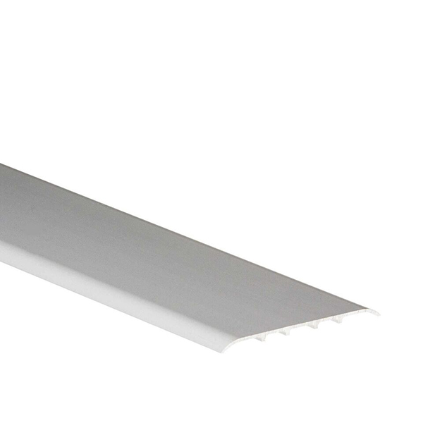 Silver Push In Profile Cover Aluminium Door Bars Threshold
