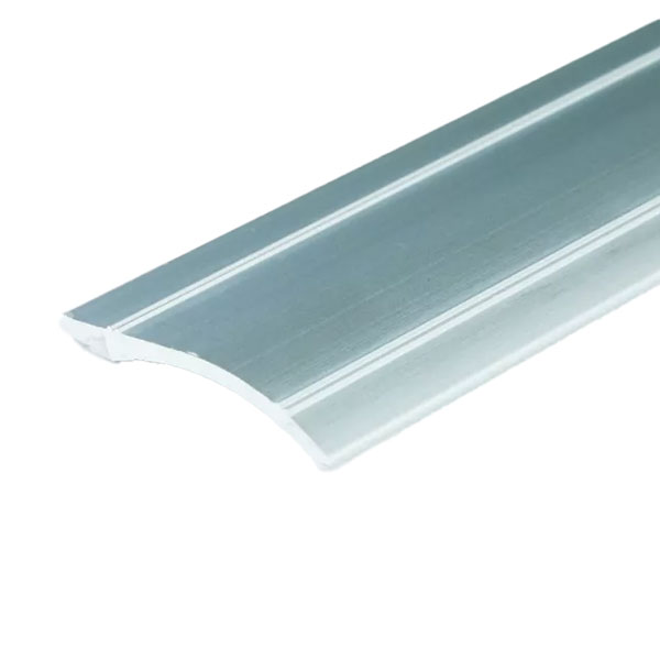 Silver Self-Adhesive Anodised Aluminium Door Floor Bar Trim Threshold Ramp