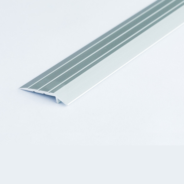 SilverAnodised Aluminium Door Floor Bar Edge Trim Threshold Ramp