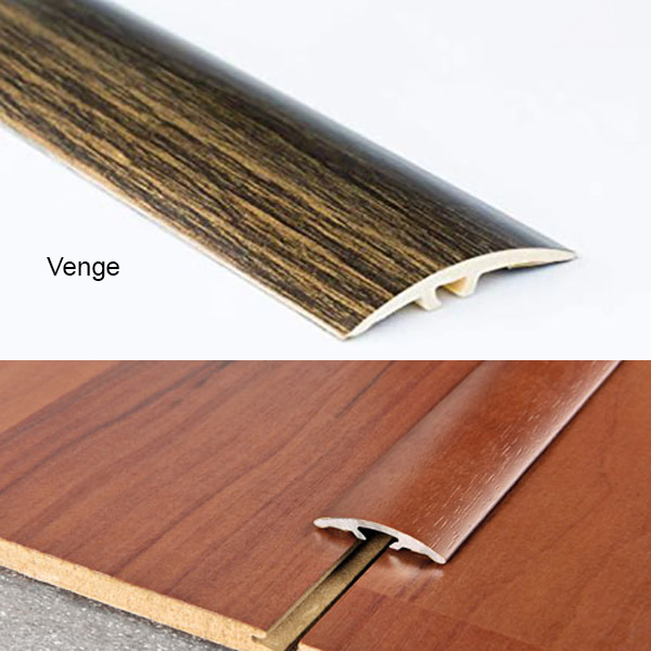Venge Wood Effect Door Edging Floor Trim Threshold - 40mm Self-Adhesive