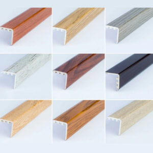 30 x 30mm UPVC Wood Effect Stair Edge Nosing Trim Edge Nosing