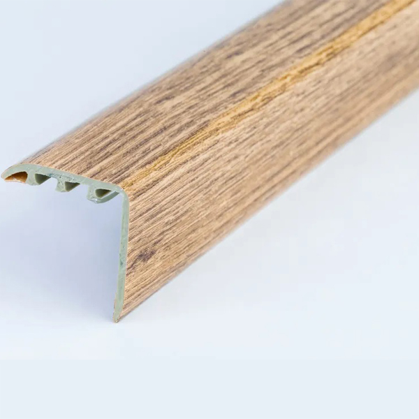 30 x 30mm UPVC Wood Effect Stair Edge Nosing Trim Edge Nosing Smoked Oak