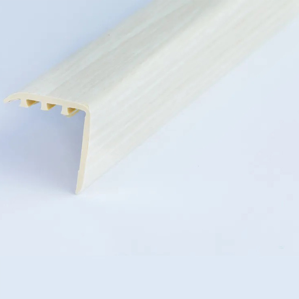 30 x 30mm UPVC Wood Effect Stair Edge Nosing Trim Edge Nosing White Oak