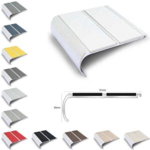 Aluminium Heavy Duty Stair Nosing