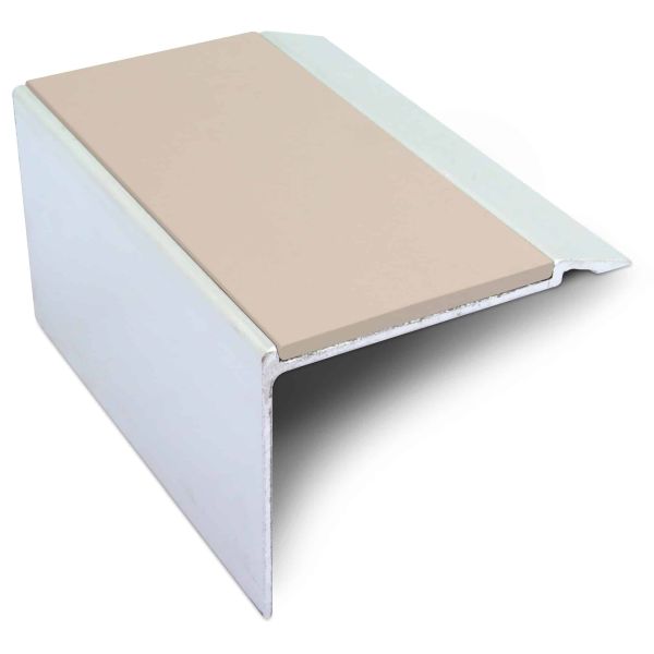 Commercial Aluminium Stair Nosing Edge Trim 72x55mm PVC Insert - Image 13