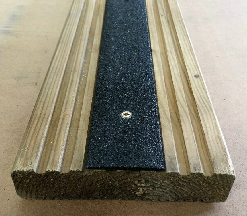 50mm Black Medium Grit Decking Strips for Anti Slip Decking - Image 2