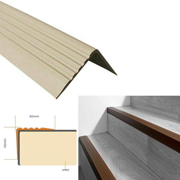 Rubber Bullnose Stair Edge Protector – Anti Slip Angle Trim - Image 7
