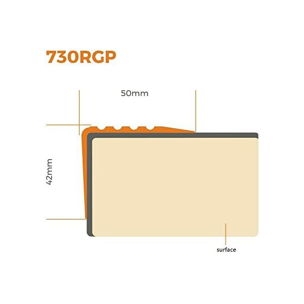 Bullnose Stair Nosing Non Slip Rubber Angle StepEdge