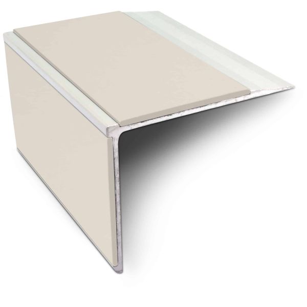 Aluminium Stair Nosing 75mm x 58mm Anti Slip PVC Insert - Image 12