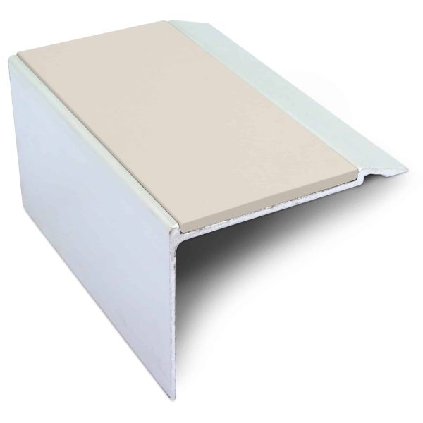 Canvas Commercial Stair Nosing 72mm x 55mm With PVC Insert Non Slip Stair Edge Trim