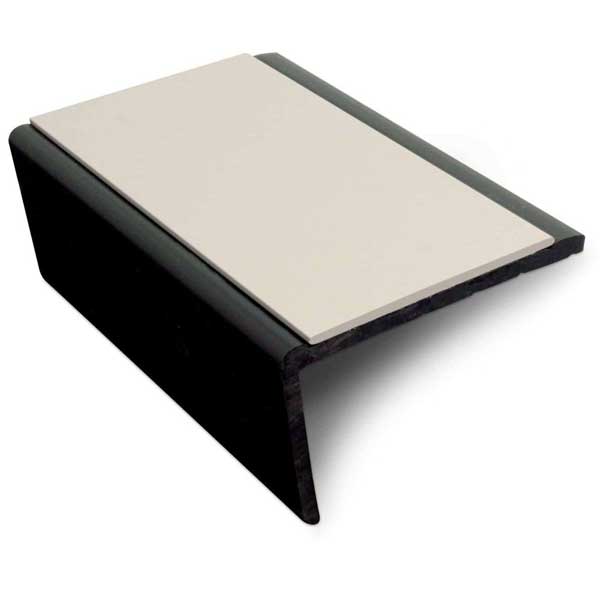 Canvas Slimline Hard Nose PVC Non Slip Stair Nosing 56 x 32.5mm