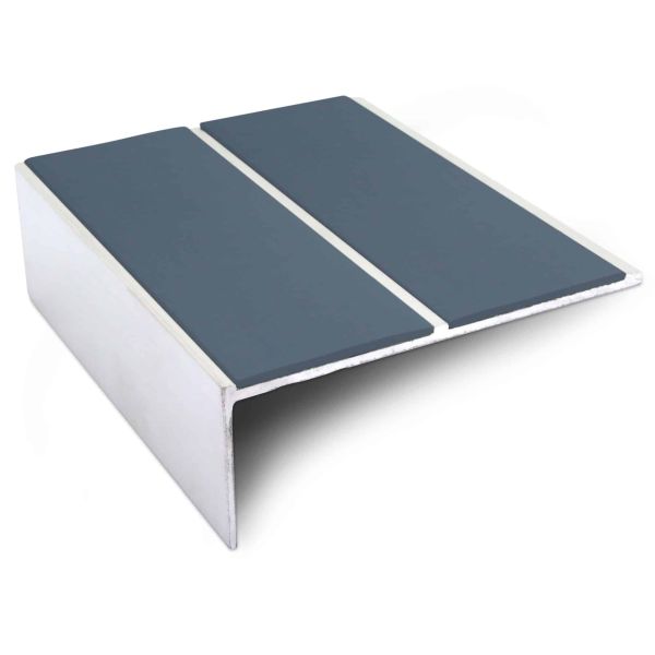 Cobalt Blue Anti-Slip Commercial Stair Nosing 85mm x 32mm – Aluminium Edge Trim