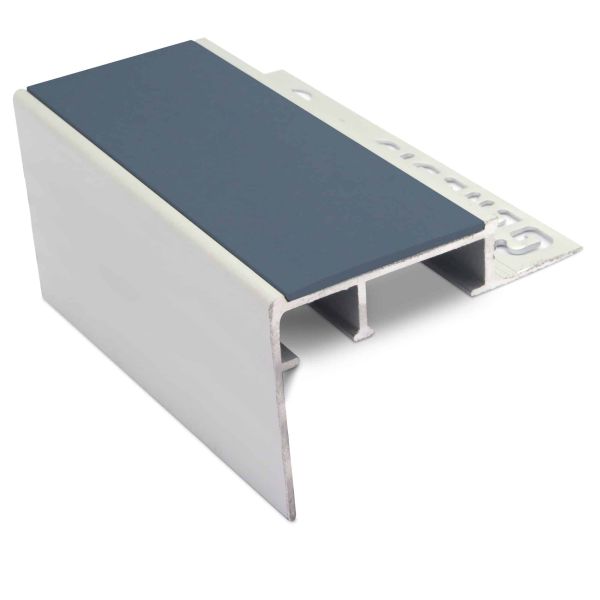 Cobalt Blue Heavy-Duty Aluminium Tile-In Nosing – Slip-Resistant Stair Edge Profile
