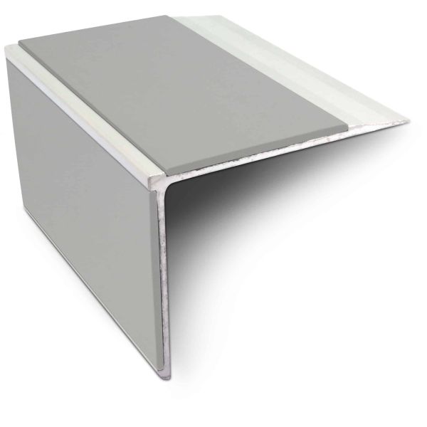 Aluminium Stair Nosing 75mm x 58mm Anti Slip PVC Insert - Image 10