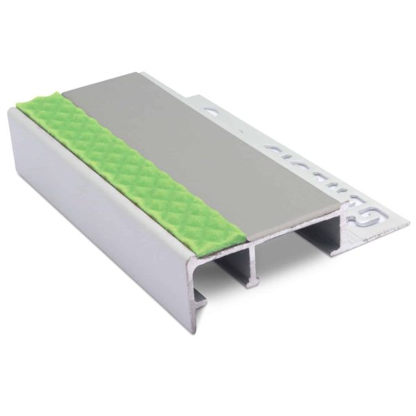 10mm Slimline Tile In Stair Nosing Anti Slip Edge Trim - Image 3