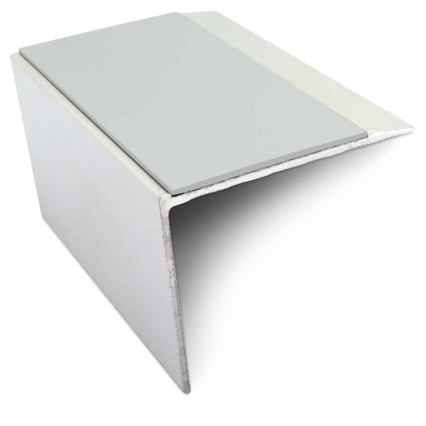 DDA Compliant Aluminium Stair Nosing 67 x 55mm Anti Slip Edge Trim - Image 3