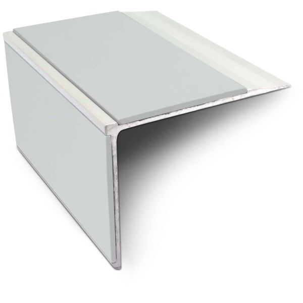 Aluminium Stair Nosing 75mm x 58mm Anti Slip PVC Insert - Image 9