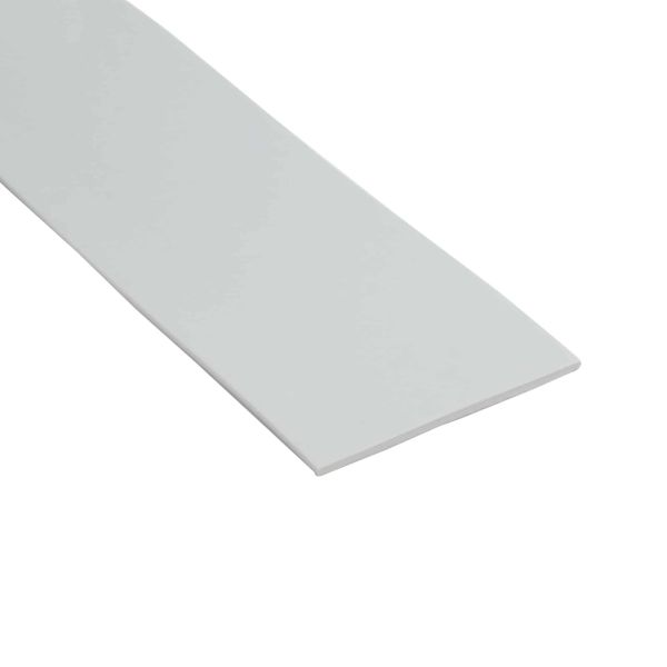 Ice Grey Non Slip Commercial Stair Nosing 63mm x 32mm With PVC Insert Bullnose Stair Nosing